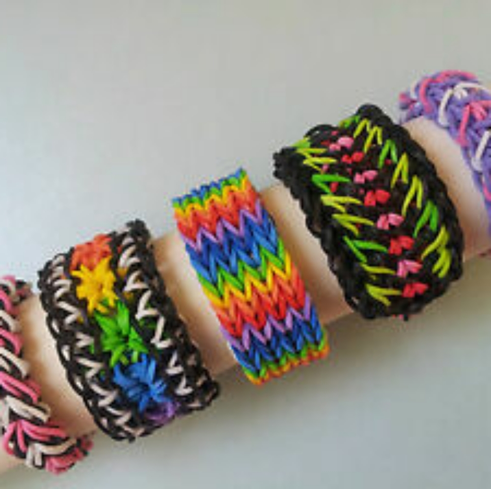 Rainbow loom bracelets